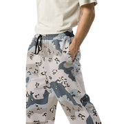 Chocolate Chip Saudi Border Guard CAMO Unisex Wide-Leg Joggers