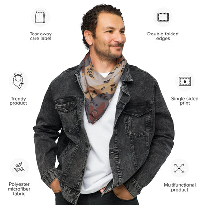 Saudi Chocolate Chip Desert Mountain CAMO bandana - Bandanas