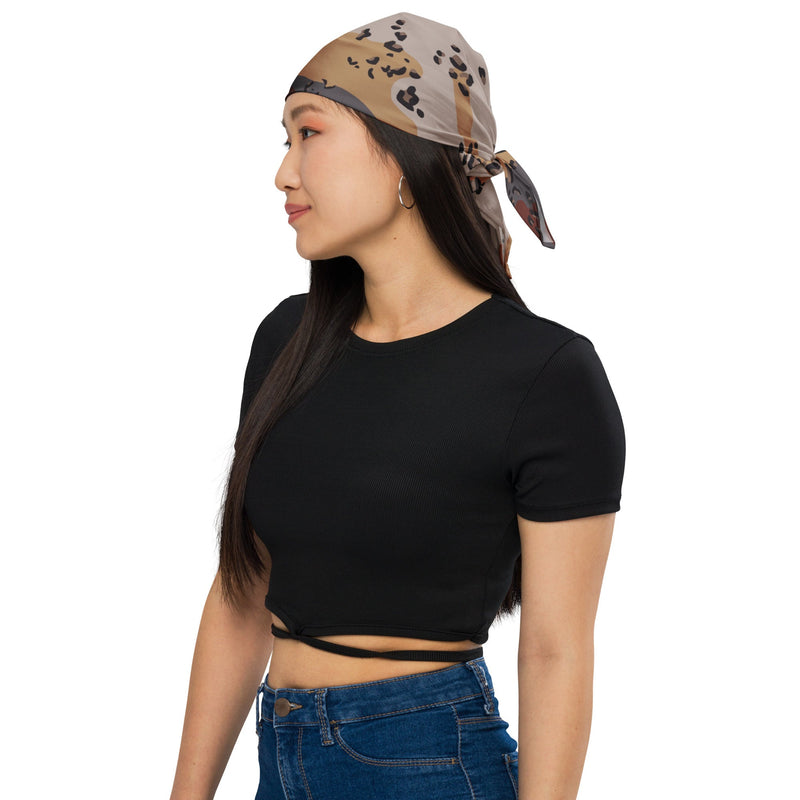 Chocolate Chip Saudi Mountain CAMO Bandana - Head