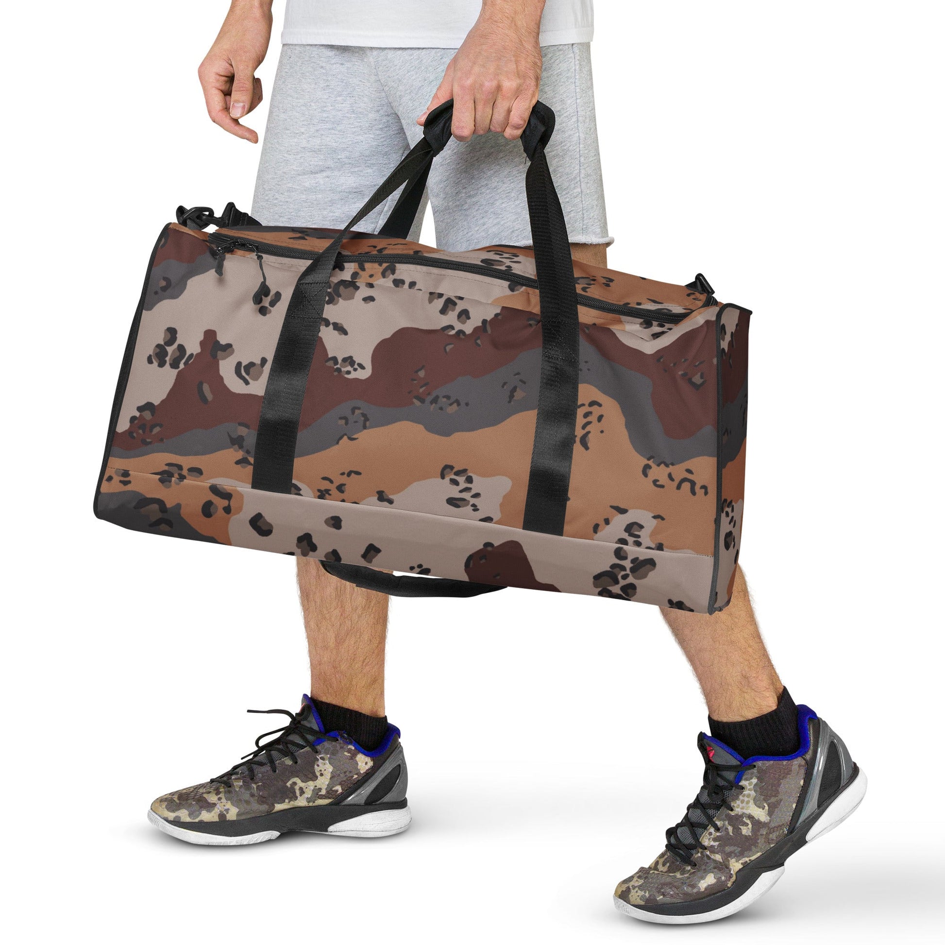 Saudi Chocolate Chip Desert Mountain CAMO Duffle bag Bags