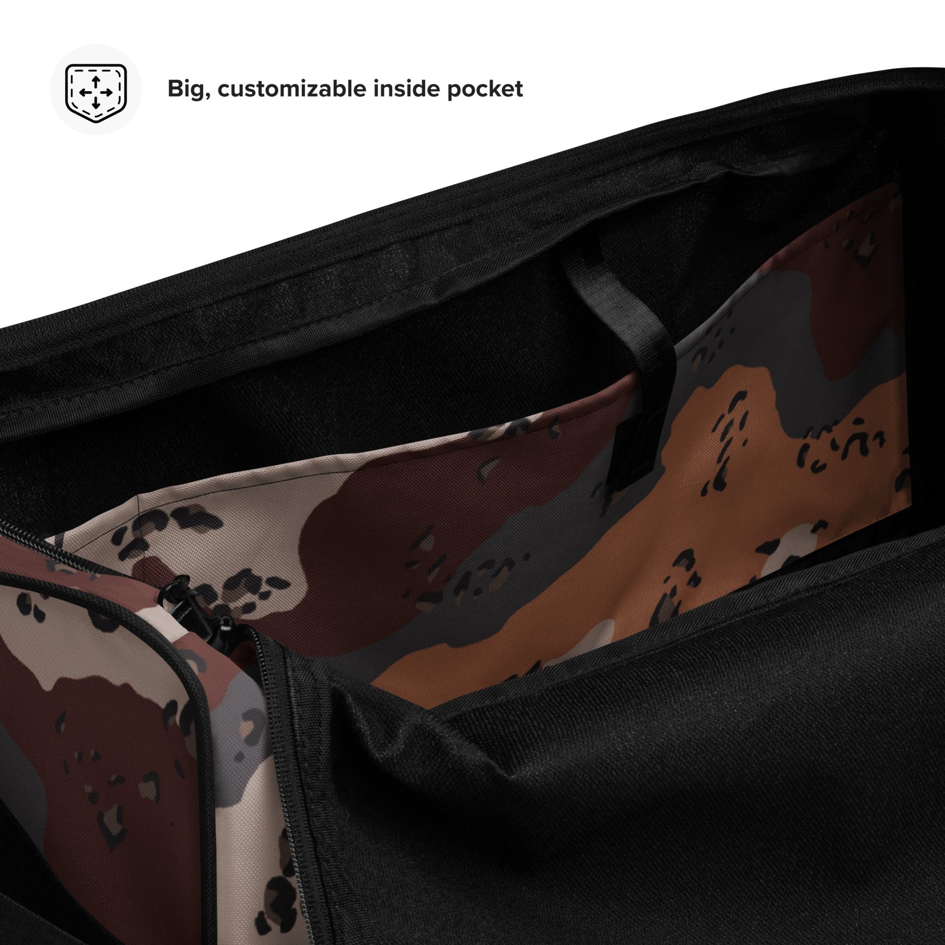Saudi Chocolate Chip Desert Mountain CAMO Duffle bag Bags