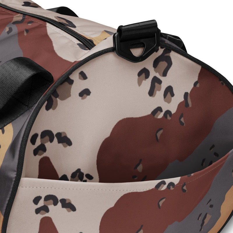 Chocolate Chip Saudi Mountain CAMO Gym Bag