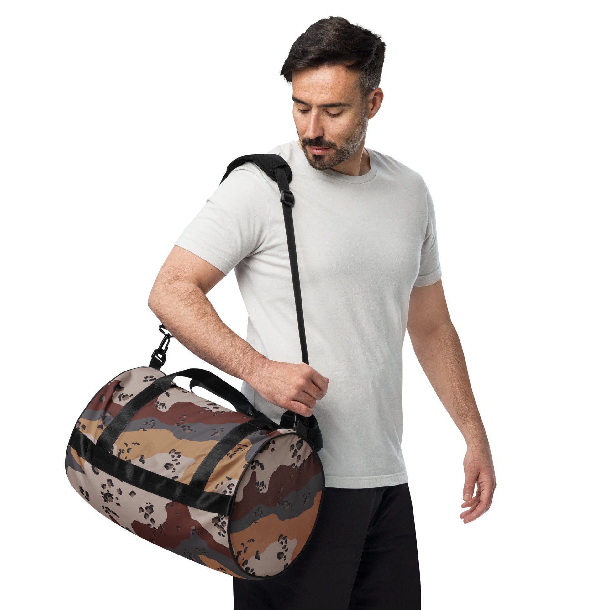 Saudi Chocolate Chip Desert Mountain CAMO gym bag - Gym Bags