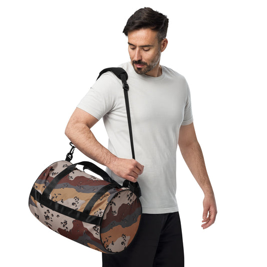 Saudi Chocolate Chip Desert Mountain CAMO gym bag - Gym Bags