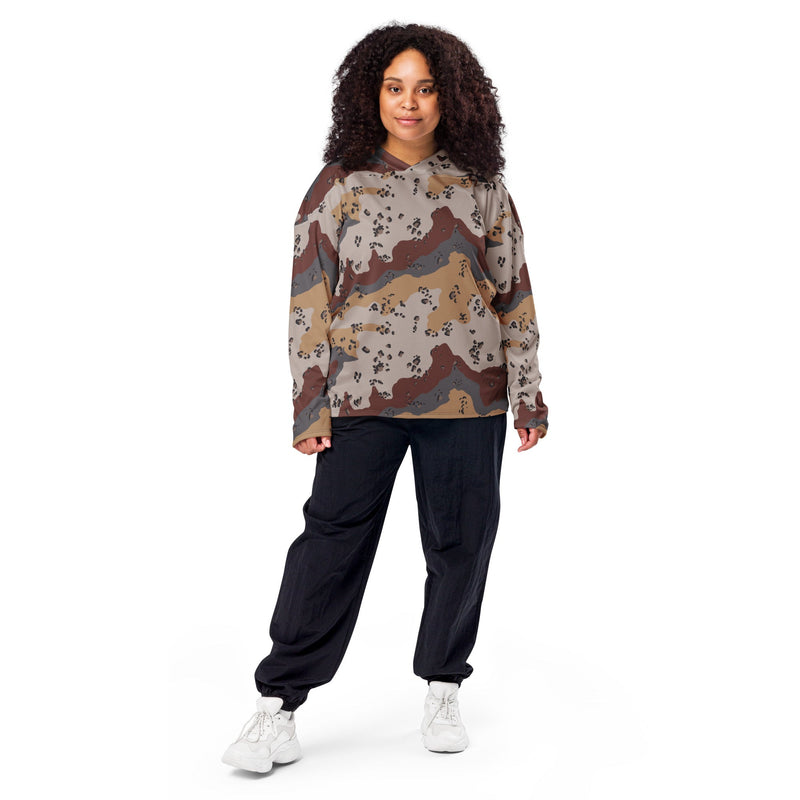 Chocolate Chip Saudi Mountain CAMO Unisex Hockey Fan Jersey