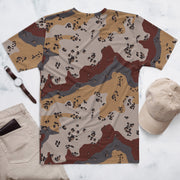 Chocolate Chip Saudi Mountain CAMO Mens T-Shirt
