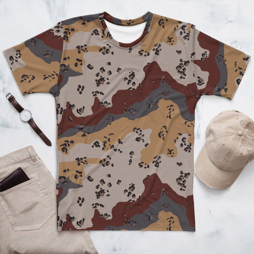 Chocolate Chip Saudi Mountain CAMO Mens T-Shirt - XS