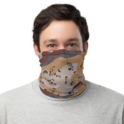 Saudi Chocolate Chip Desert Mountain CAMO Neck Gaiter Gaiters