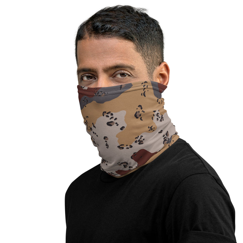 Chocolate Chip Saudi Mountain CAMO Neck Gaiter - Head