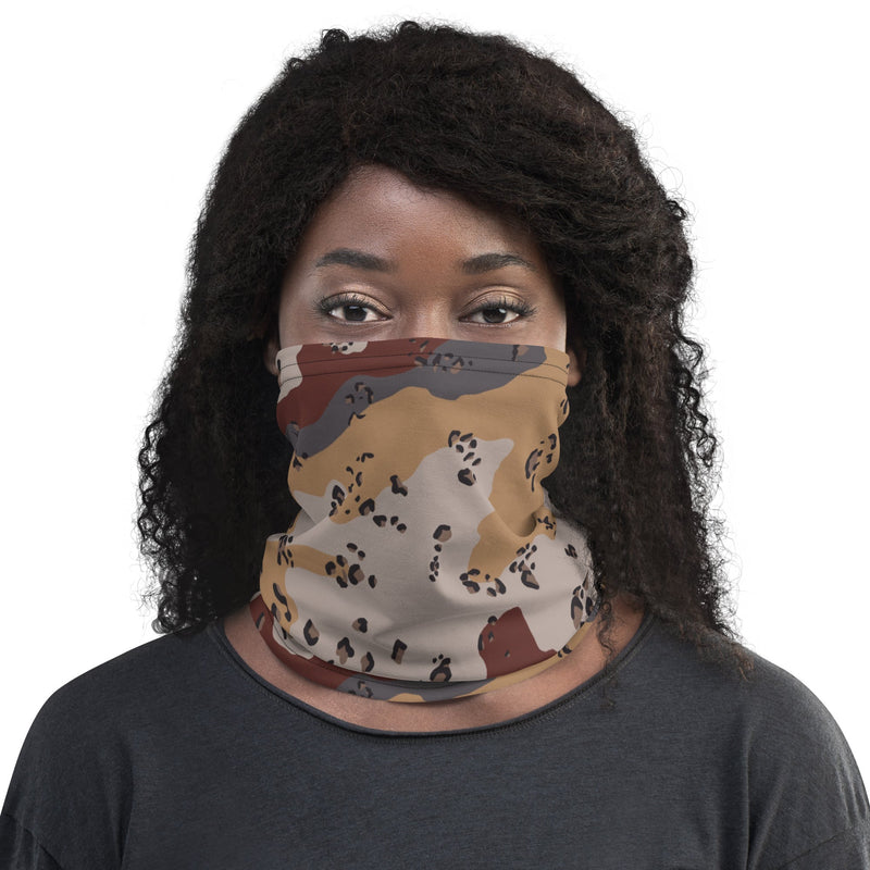 Chocolate Chip Saudi Mountain CAMO Neck Gaiter - Head