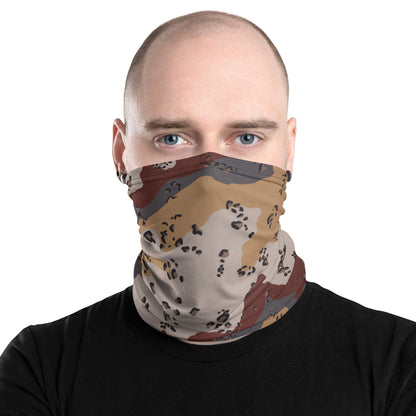 Saudi Chocolate Chip Desert Mountain CAMO Neck Gaiter Gaiters