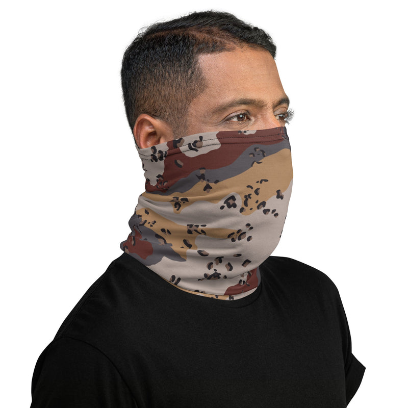 Chocolate Chip Saudi Mountain CAMO Neck Gaiter - Head