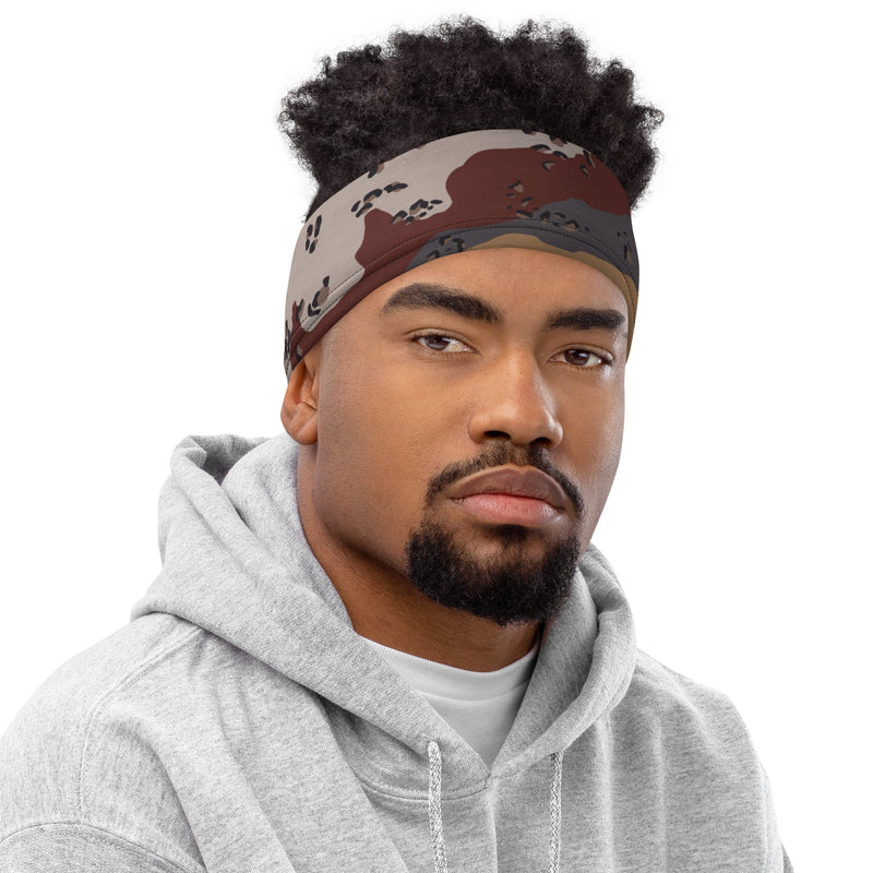 Chocolate Chip Saudi Mountain CAMO Neck Gaiter - Head