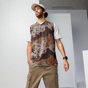Chocolate Chip Saudi Mountain CAMO Unisex Basketball Jersey - 2XS