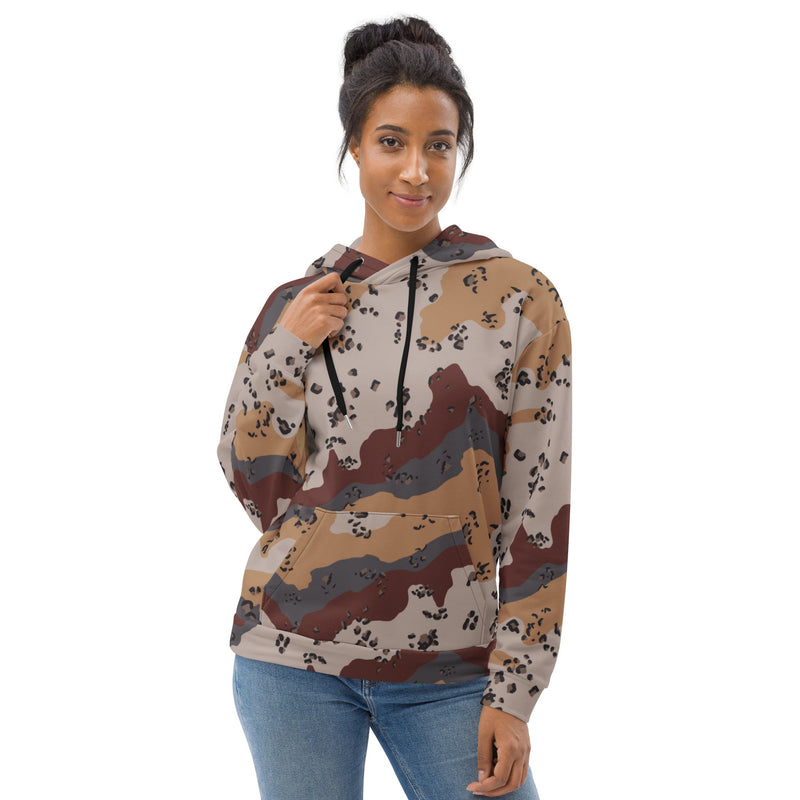 Chocolate Chip Saudi Mountain CAMO Unisex Hoodie