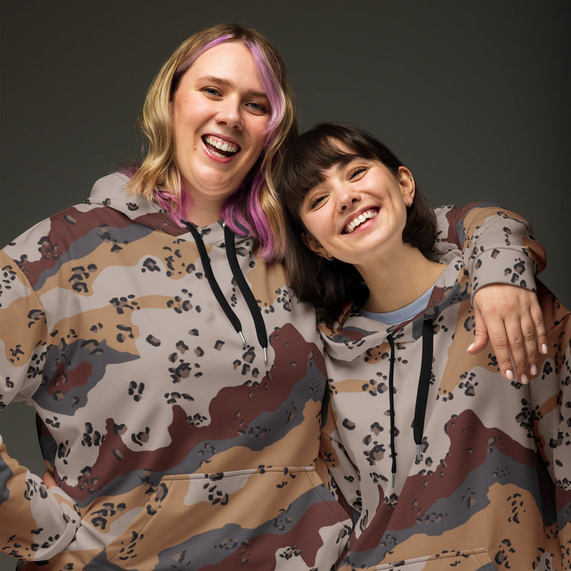 Chocolate Chip Saudi Mountain CAMO Unisex Hoodie