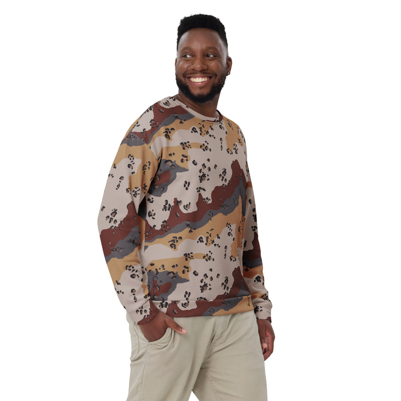 Chocolate Chip Saudi Mountain CAMO Unisex Sweatshirt