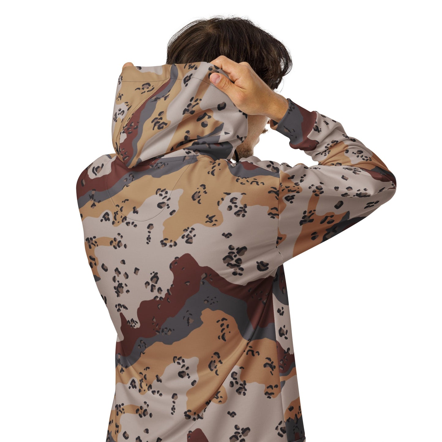 Saudi Chocolate Chip Desert Mountain CAMO Unisex zip hoodie - Zip Hoodies