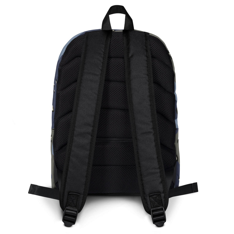 Chocolate Chip Saudi Urban Blue CAMO Backpack - Bag