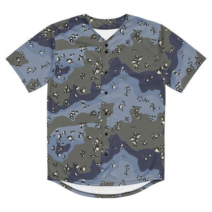 Saudi Chocolate Chip Desert Urban Blue CAMO baseball jersey - Baseball Jerseys