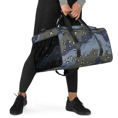 Saudi Chocolate Chip Desert Urban Blue CAMO Duffle bag Bags
