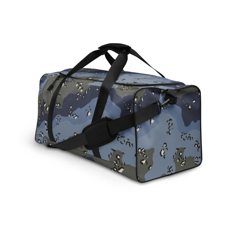 Chocolate Chip Saudi Urban Blue CAMO Duffle Bag