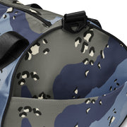 Chocolate Chip Saudi Urban Blue CAMO Gym Bag