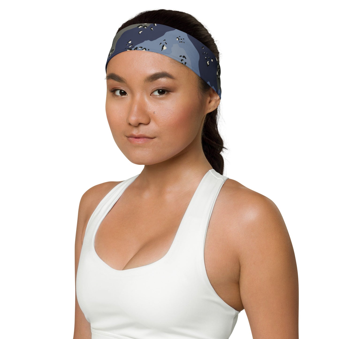 Saudi Chocolate Chip Desert Urban Blue CAMO Headband Headbands