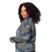 Chocolate Chip Saudi Urban Blue CAMO Unisex Hockey Fan Jersey