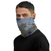 Chocolate Chip Saudi Urban Blue CAMO Neck Gaiter - Head