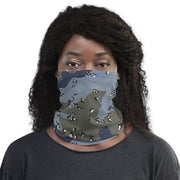 Chocolate Chip Saudi Urban Blue CAMO Neck Gaiter - Head