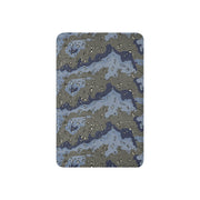 Chocolate Chip Saudi Urban Blue CAMO Sherpa Blanket