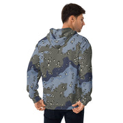 Chocolate Chip Saudi Urban Blue CAMO Unisex Hoodie