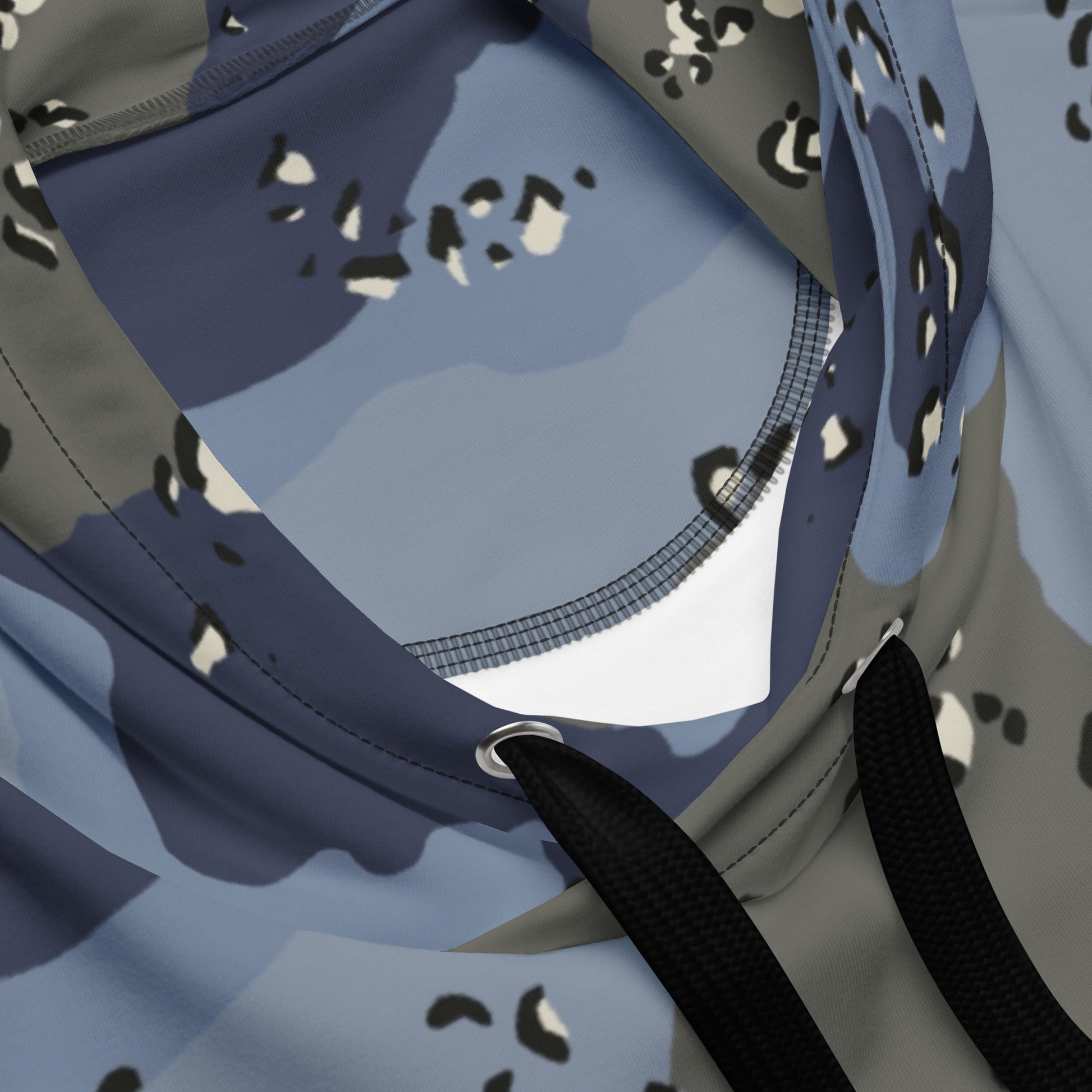 Saudi Chocolate Chip Desert Urban Blue CAMO Unisex Hoodie - Hoodies