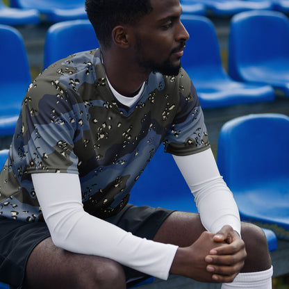 Saudi Chocolate Chip Desert Urban Blue CAMO unisex sports jersey - Sports Jerseys