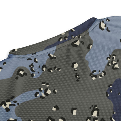 Saudi Chocolate Chip Desert Urban Blue CAMO unisex sports jersey - Sports Jerseys