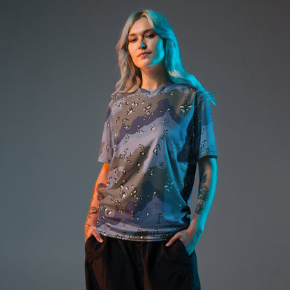 Saudi Chocolate Chip Desert Urban Blue CAMO unisex sports jersey - Sports Jerseys