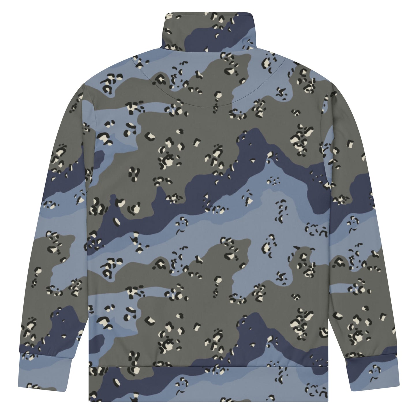 Saudi Arabian Chocolate Chip Desert Urban Blue CAMO Unisex Track Jacket