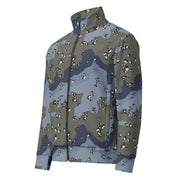 Chocolate Chip Saudi Urban Blue CAMO Unisex Track Jacket