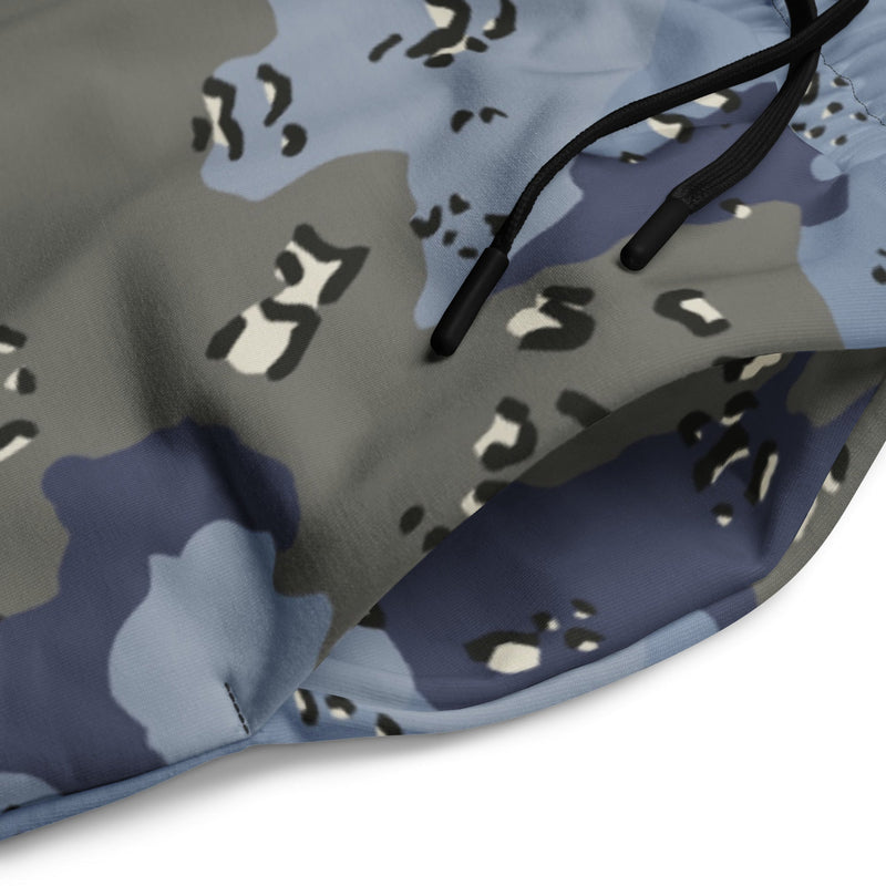 Chocolate Chip Saudi Urban Blue CAMO Unisex Wide-Leg Joggers