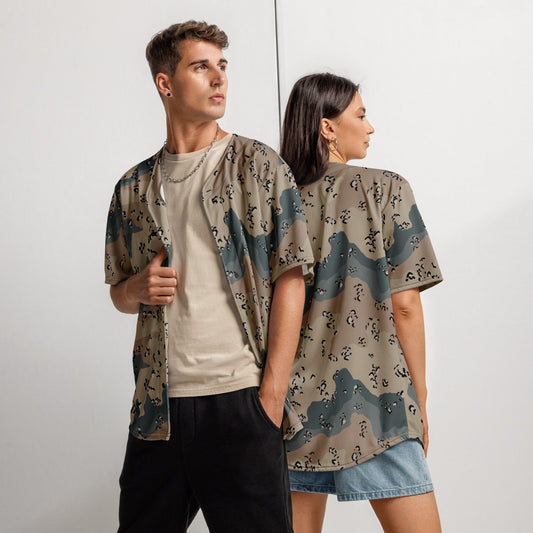 Saudi Chocolate Chip Marines Desert CAMO baseball jersey - 2XS - Baseball Jerseys