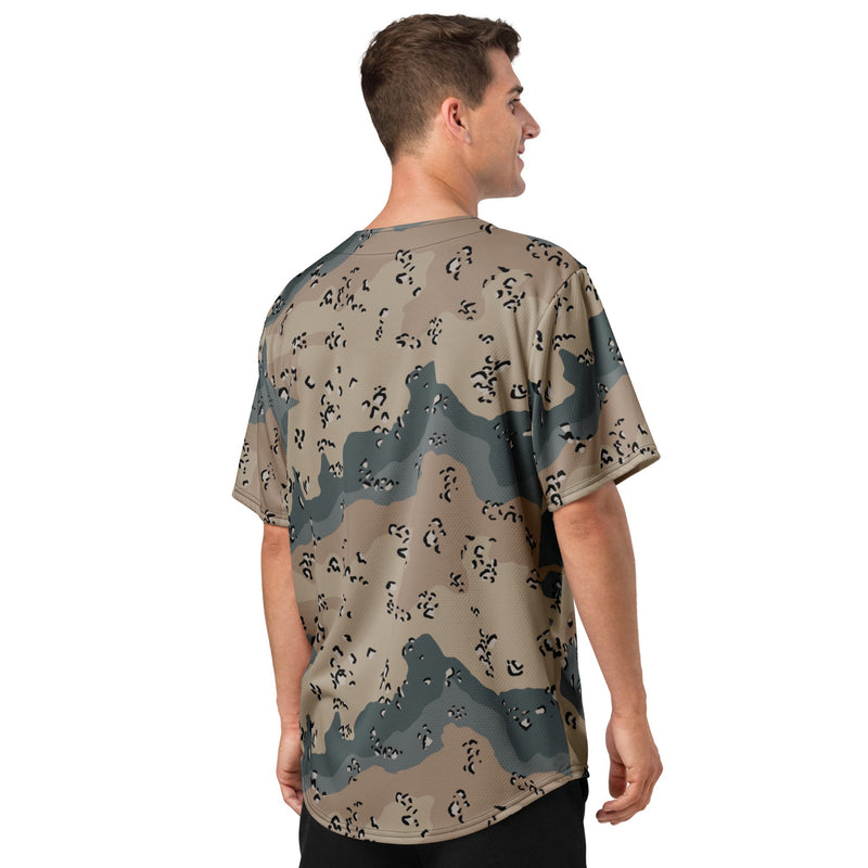 Chocolate Chip Saudi Marines Desert CAMO Unisex Baseball Jersey