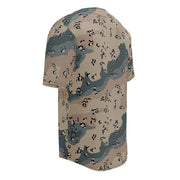 Chocolate Chip Saudi Marines Desert CAMO Unisex Baseball Jersey