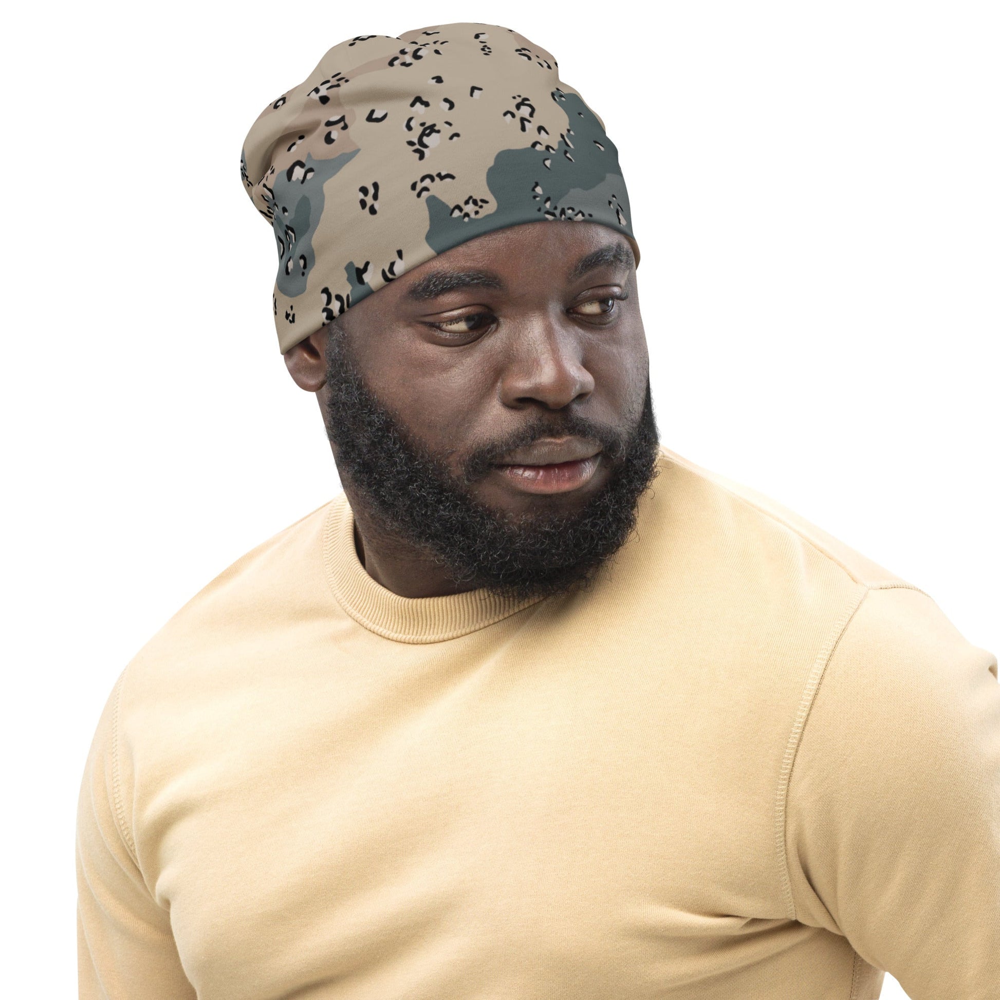Saudi Chocolate Chip Marines Desert CAMO Beanie - Beanies