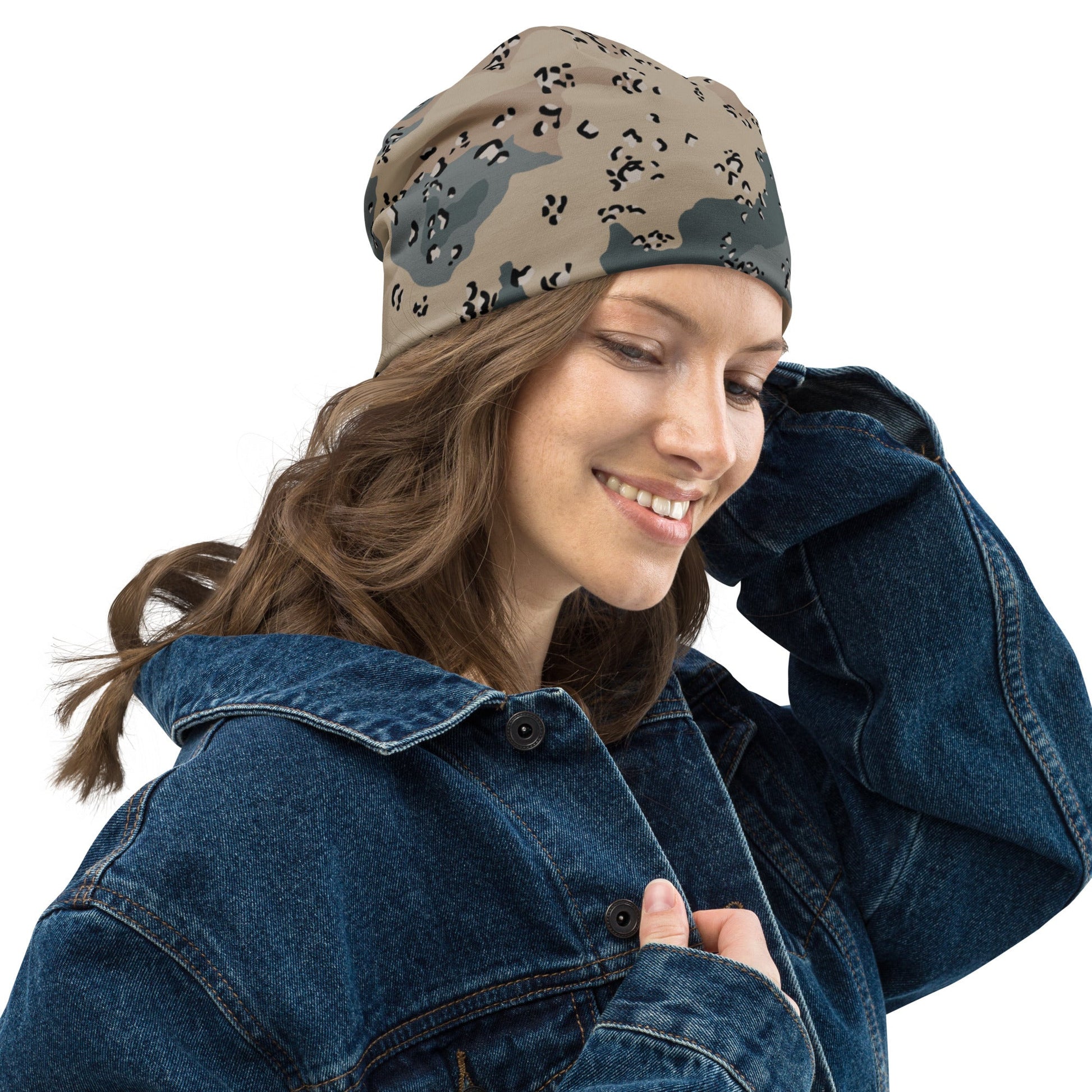 Saudi Chocolate Chip Marines Desert CAMO Beanie - Beanies