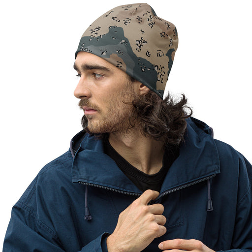 Chocolate Chip Saudi Marines Desert CAMO Beanie - S - Head