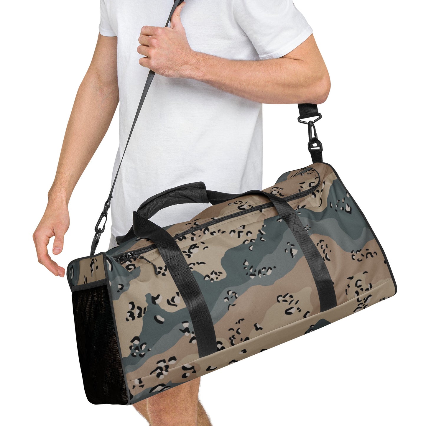 Saudi Arabian Chocolate Chip Marines Desert CAMO Duffle Bag