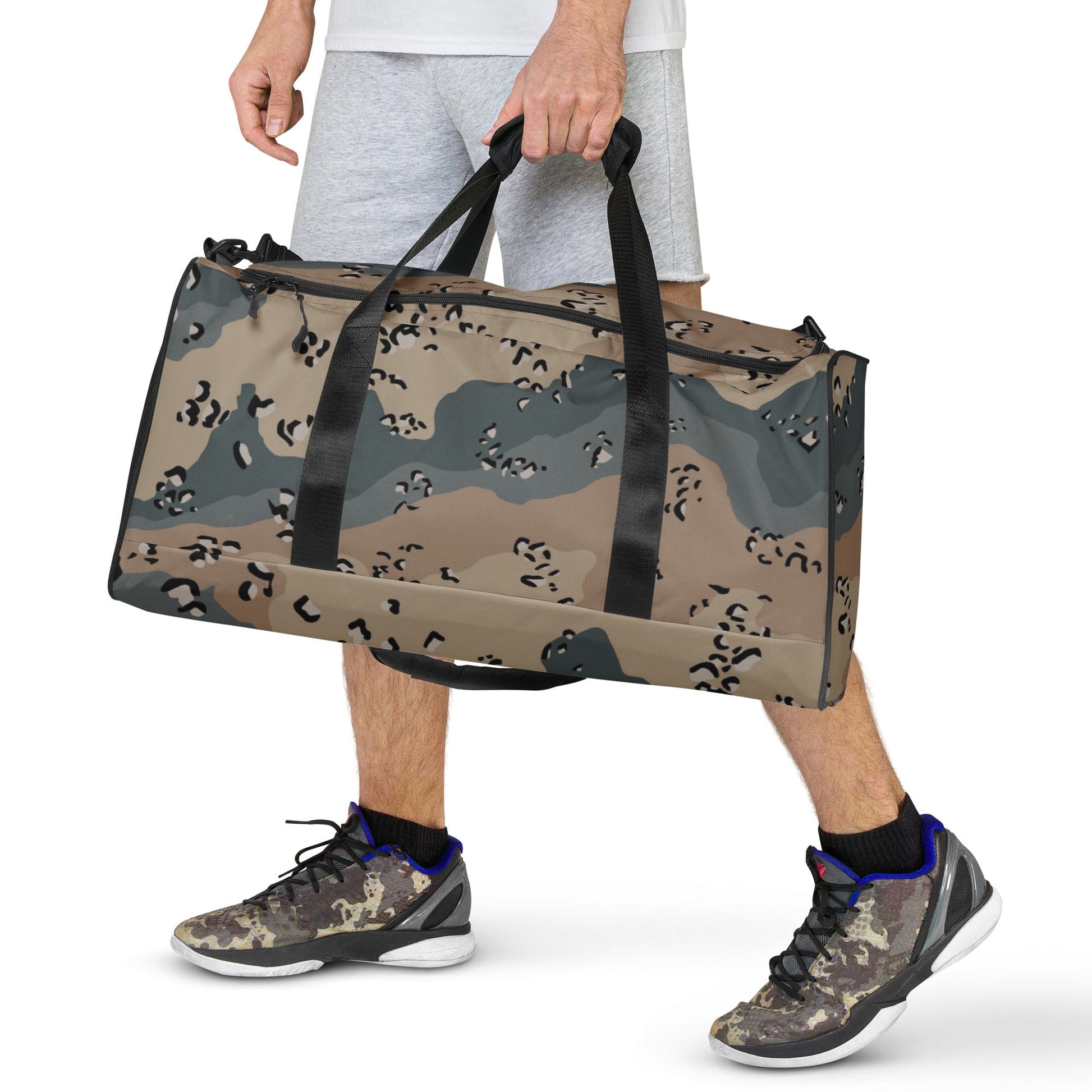 Saudi Arabian Chocolate Chip Marines Desert CAMO Duffle Bag