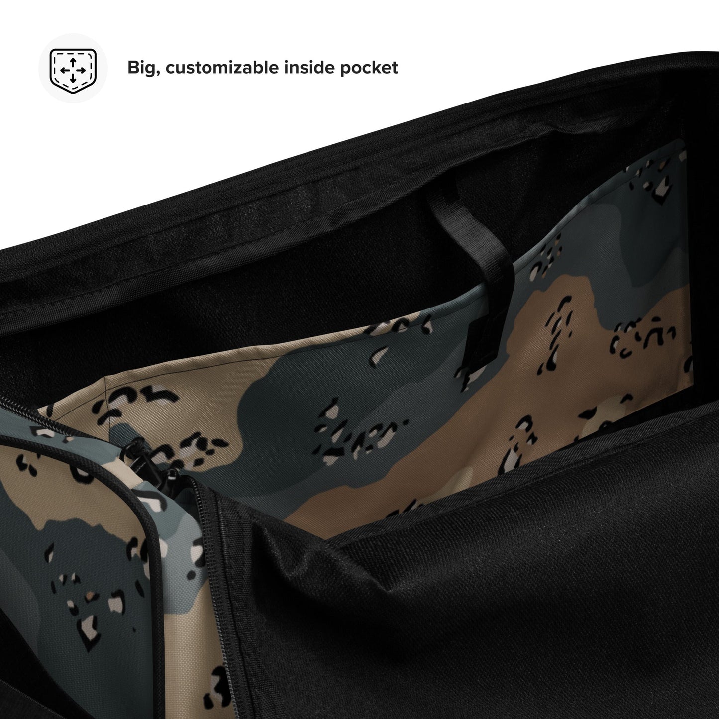 Saudi Arabian Chocolate Chip Marines Desert CAMO Duffle Bag
