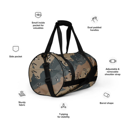 Saudi Chocolate Chip Marines Desert CAMO gym bag - Gym Bags